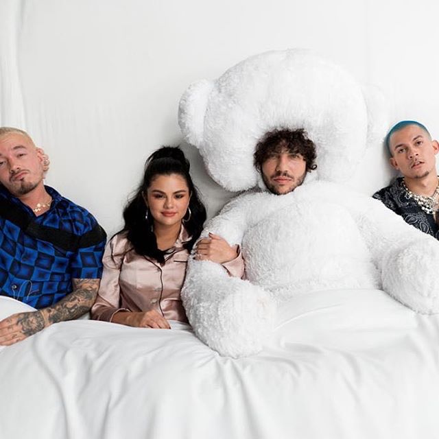 Selena Gomez, J Balvin, Benny Blanco & Tainy Make Quite The Team In “I Can’t Get Enough”