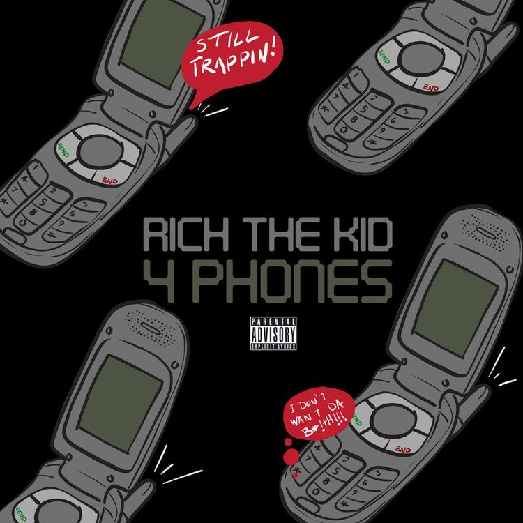 Rich The Kid Boasts His “4 Phones” In New Single