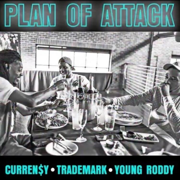 Read more about the article Stream Curren$y, Trademark Da Skydriver, & Young Roddy’s “Plan Of Attack” Album