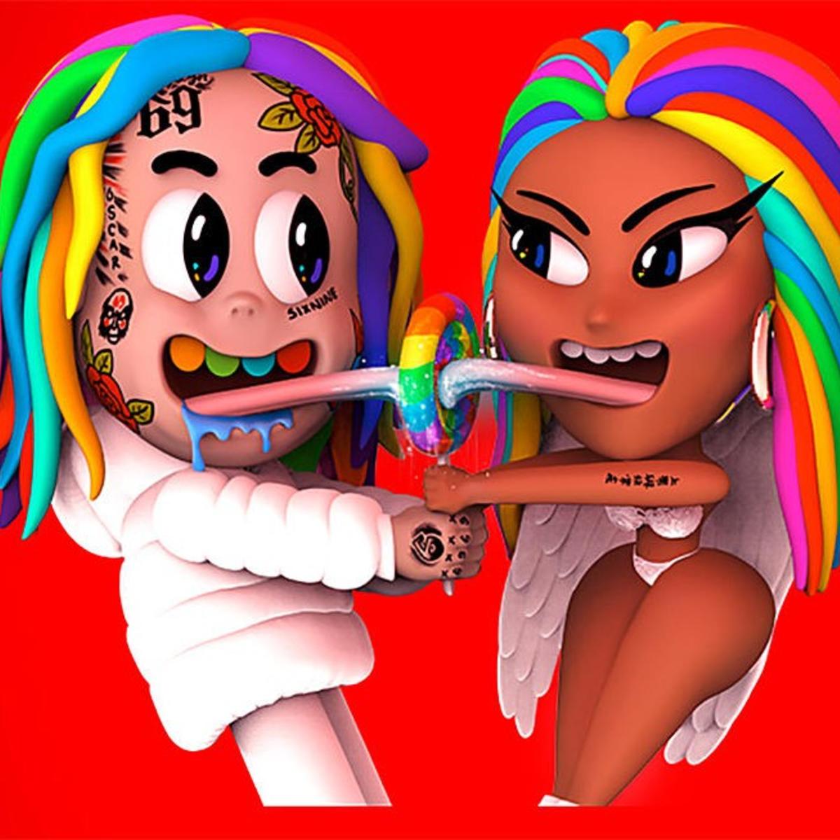 6ix9ine & Nicki Minaj Link Up For “TROLLZ”