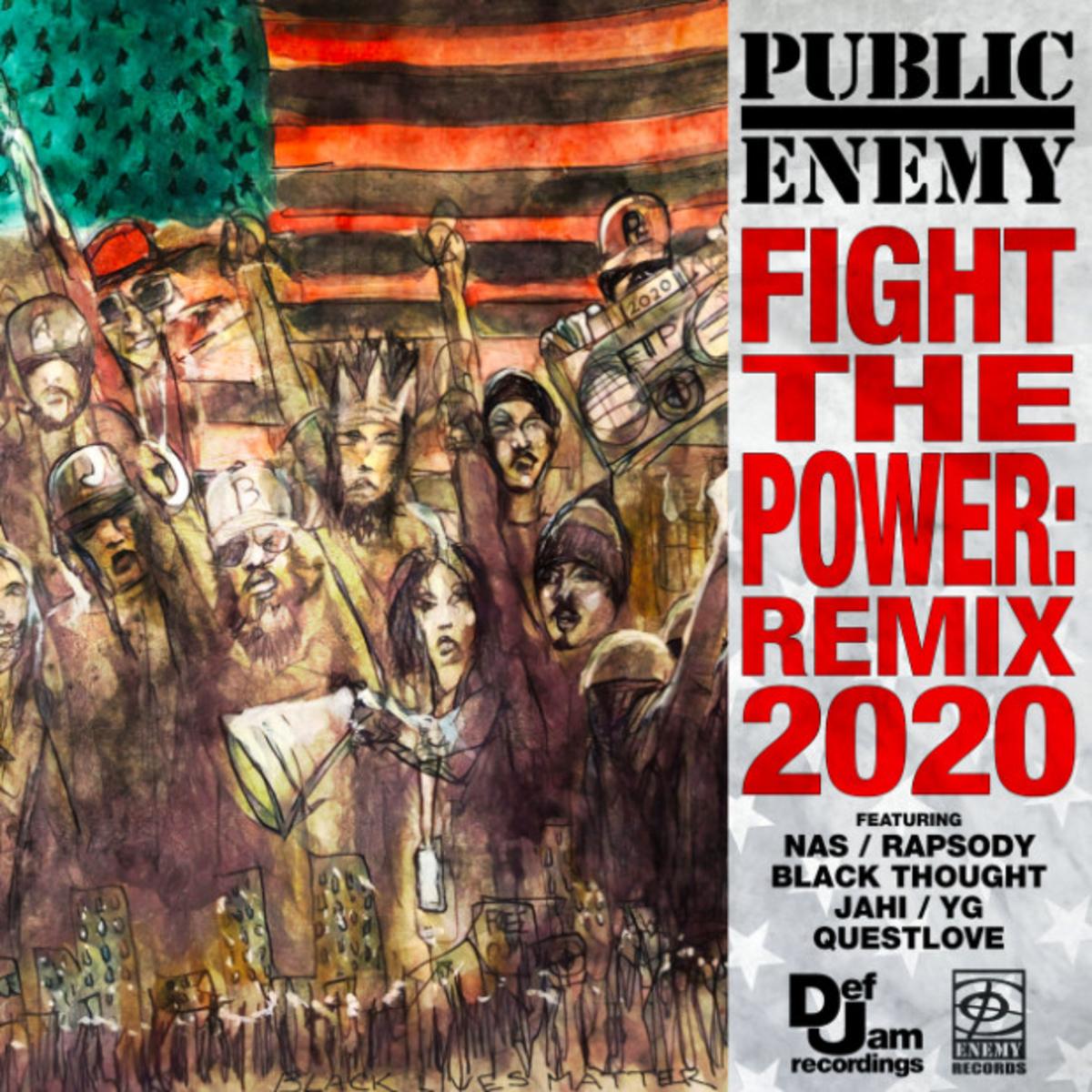 Public Enemy Releases “Fight The Power: Remix 2020” Featuring Nas, YG & More
