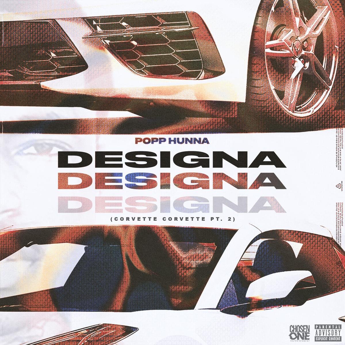 Read more about the article Popp Hunna Tries To Go 2/2 With “Designa (Corvette Corvette Pt. 2)”