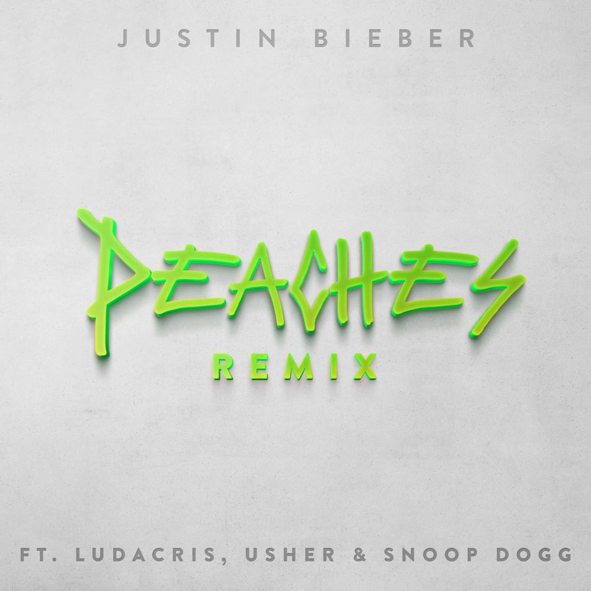 Justin Bieber Adds Snoop Dogg, Usher & Ludacris To “Peaches Remix”