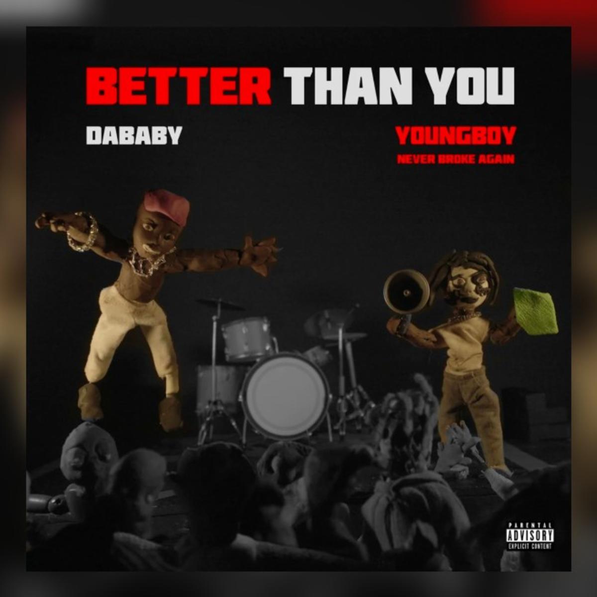 DaBaby & YoungBoy Never Broke Again – Better Than You (Album Review)