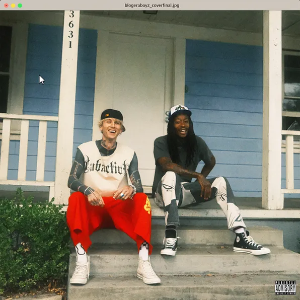 Tatted Up Rapper mgk & Wiz Khalifa Return To Rap Mode On โEverything tattedโ | RGM
