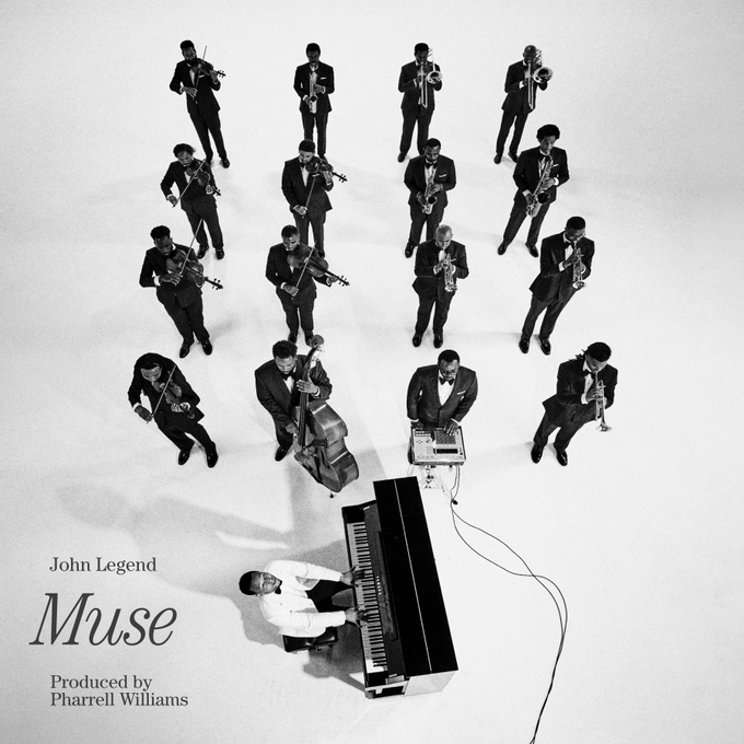 John Legend Announces Pharrell-Produced Album "MUSE"